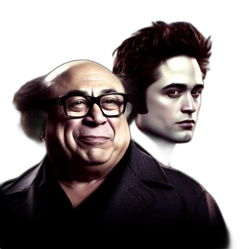 face, concept art, photorealistic, comic book art transparent PNG cut-out