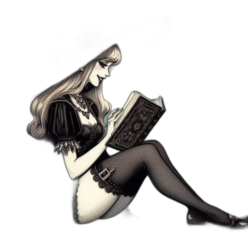dress, staff, fantasy art, concept art transparent PNG cut-out