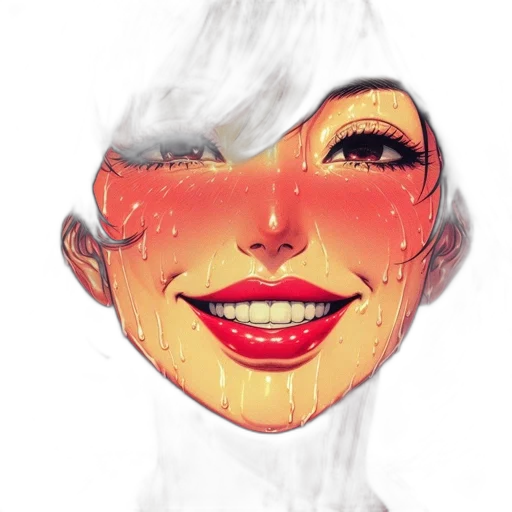 face, mask, umbrella, robot transparent PNG cut-out
