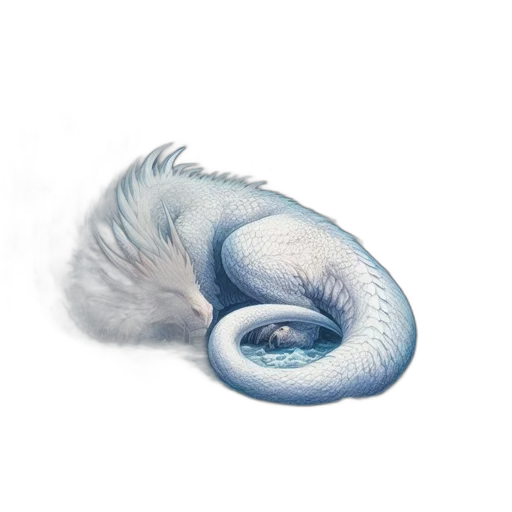 hair, dragon, creature, animal transparent PNG cut-out