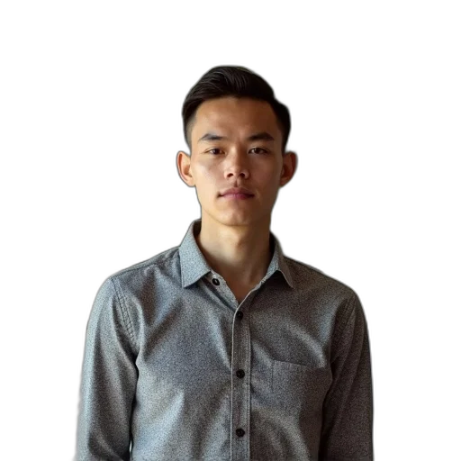 staff, jacket, face, robot transparent PNG cut-out