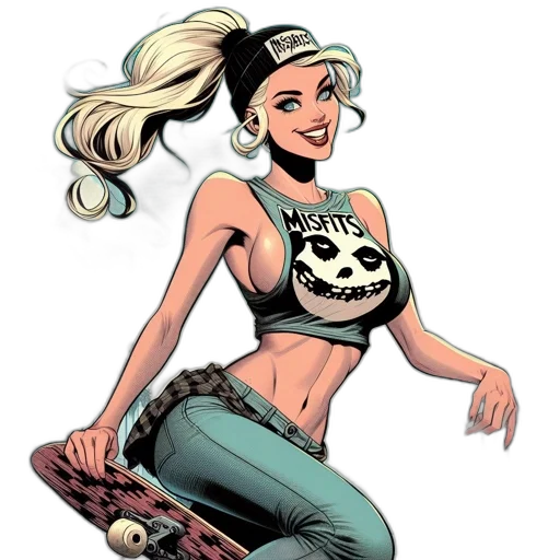 comic book art, cartoon, concept art, fantasy art transparent PNG cut-out