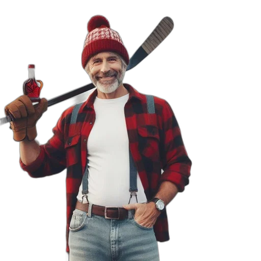 weapon, hat, jacket, concept art transparent PNG cut-out