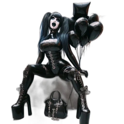 robot, mask, weapon, furniture transparent PNG cut-out