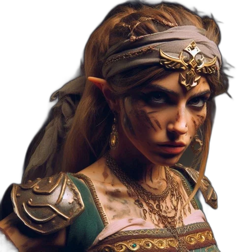 face, staff, mask, jewelry transparent PNG cut-out