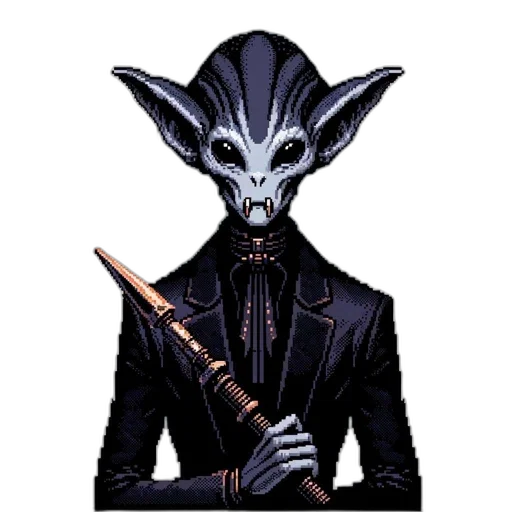 staff, mask, creature, animal transparent PNG cut-out
