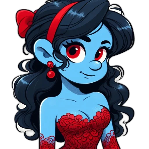dress, cartoon, concept art, comic book art transparent PNG cut-out