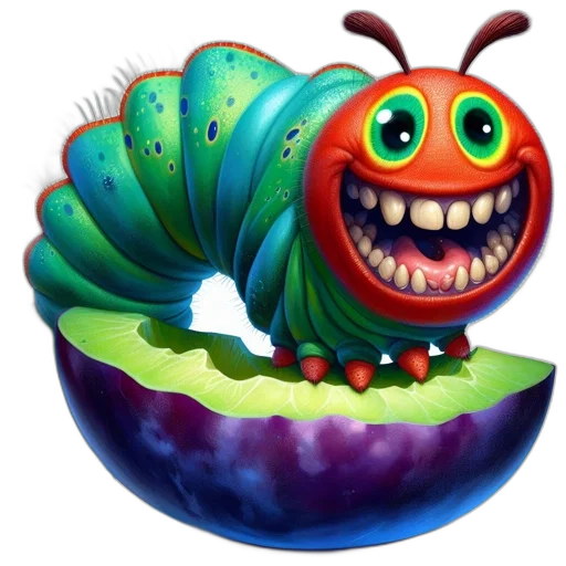 creature, animal, food, concept art transparent PNG cut-out