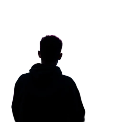 jacket, face, staff, creature transparent PNG cut-out