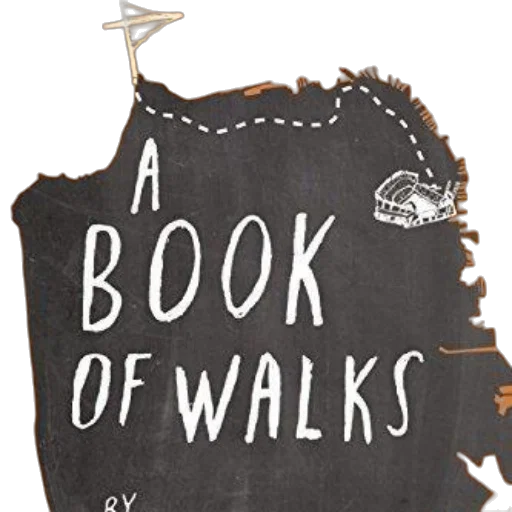 book, walks, cover, orange transparent PNG cut-out