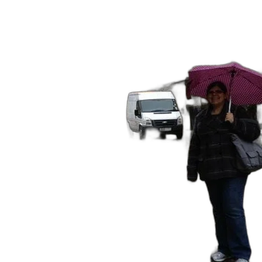 umbrella, car, jacket, robot transparent PNG cut-out