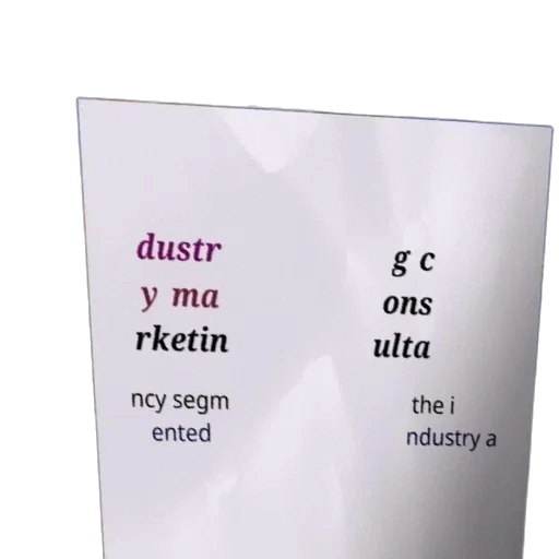 document, titled, industry, marketing transparent PNG cut-out