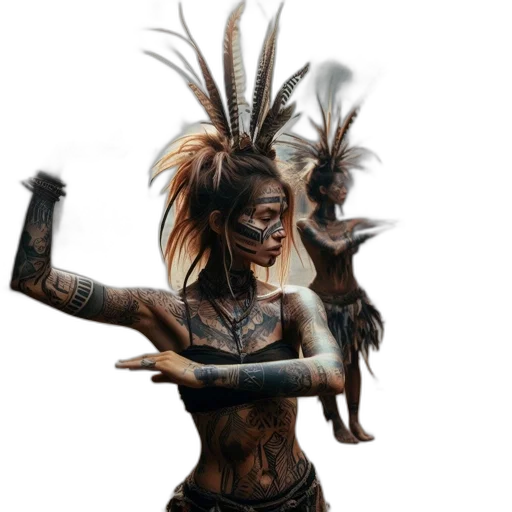 mask, staff, face, jewelry transparent PNG cut-out