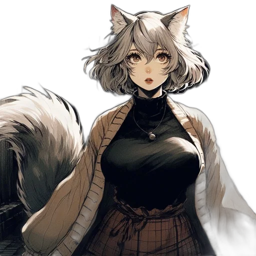 staff, animal, concept art, fantasy art transparent PNG cut-out