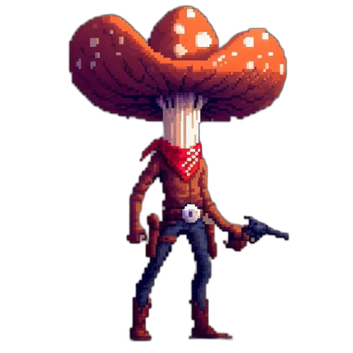 umbrella, weapon, staff, hat transparent PNG cut-out