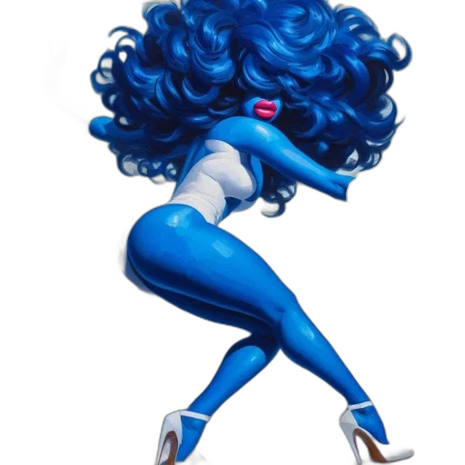 hair, dress, concept art, comic book art transparent PNG cut-out