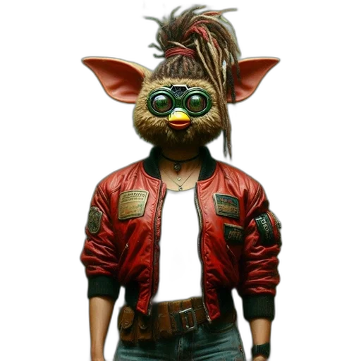 jacket, mask, animal, creature transparent PNG cut-out