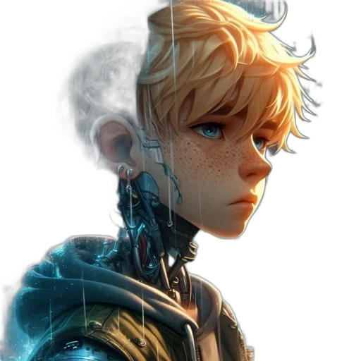 robot, face, dragon, concept art transparent PNG cut-out