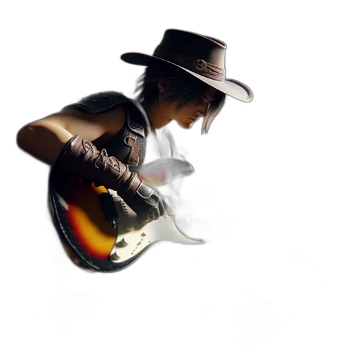 hat, shoes, photorealistic, 3d render transparent PNG cut-out