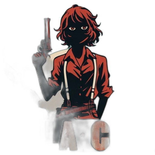 staff, weapon, jacket, face transparent PNG cut-out