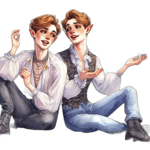 watercolor, concept art, cartoon, pixel art transparent PNG cut-out
