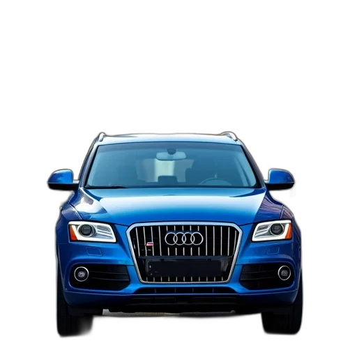 car, face, 3d render, photorealistic transparent PNG cut-out