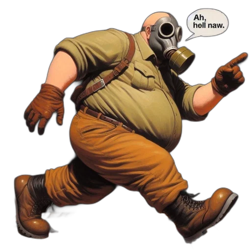 mask, robot, jacket, creature transparent PNG cut-out
