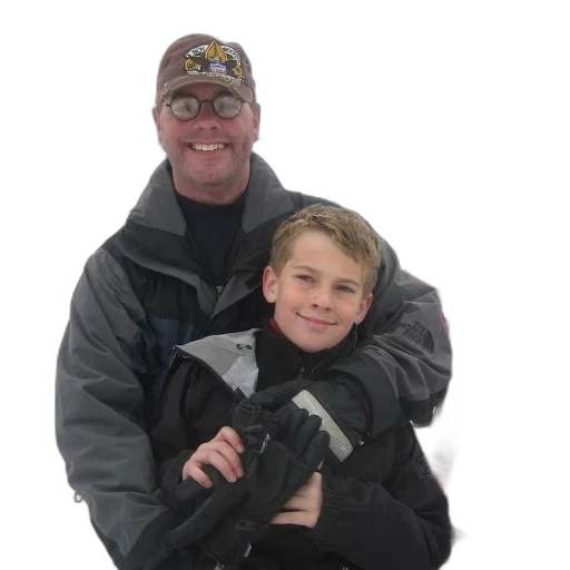 weapon, jacket, staff, man transparent PNG cut-out