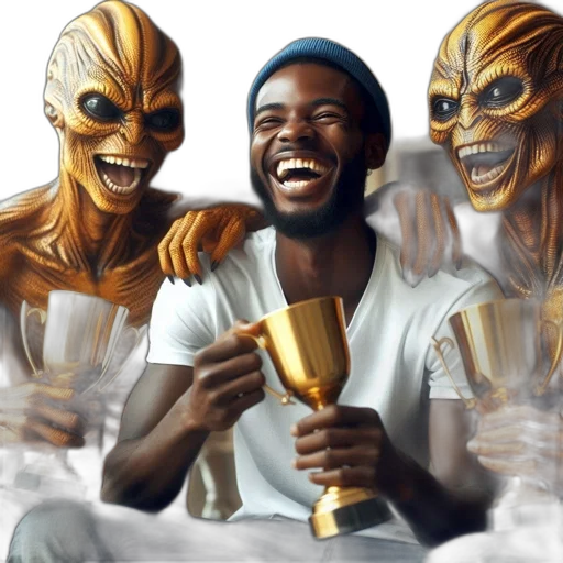 mask, concept art, golden, inside transparent PNG cut-out
