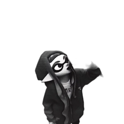 jacket, hat, staff, cartoon transparent PNG cut-out
