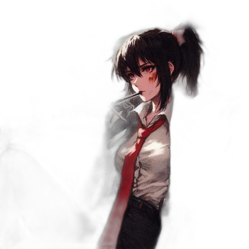 staff, jacket, weapon, mask transparent PNG cut-out