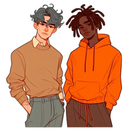 jacket, anime, pixel art, concept art transparent PNG cut-out
