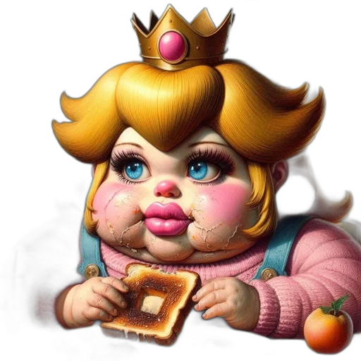 crown, food, face, jewelry transparent PNG cut-out
