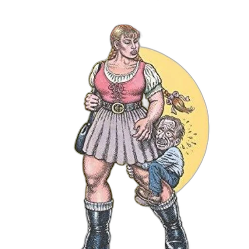 dress, comic book art, concept art, watercolor transparent PNG cut-out