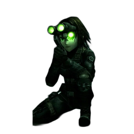 mask, robot, staff, creature transparent PNG cut-out