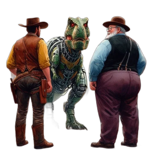animal, robot, creature, dragon transparent PNG cut-out