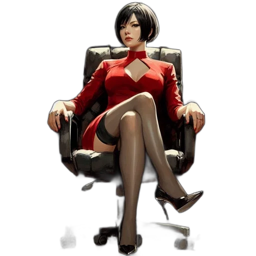 staff, dress, furniture, robot transparent PNG cut-out