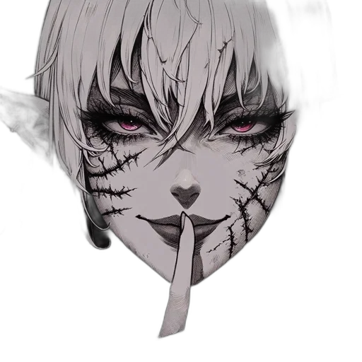 mask, face, creature, dragon transparent PNG cut-out