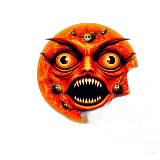mask, face, jewelry, 3d render transparent PNG cut-out