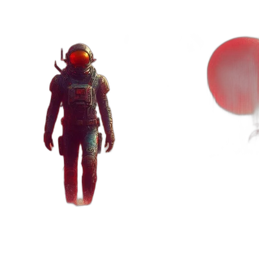 robot, mask, creature, concept art transparent PNG cut-out