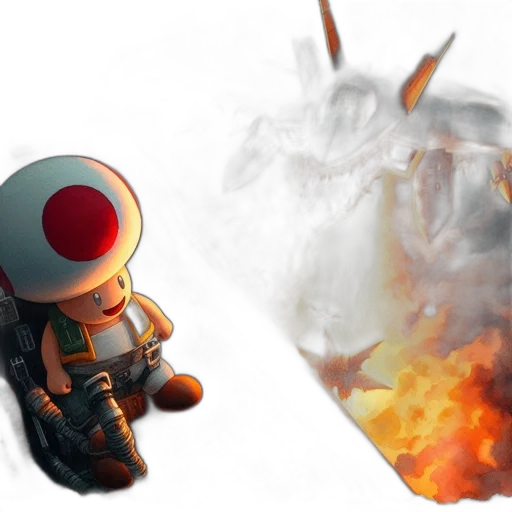 concept art, 3d render, fantasy art, pixel art transparent PNG cut-out