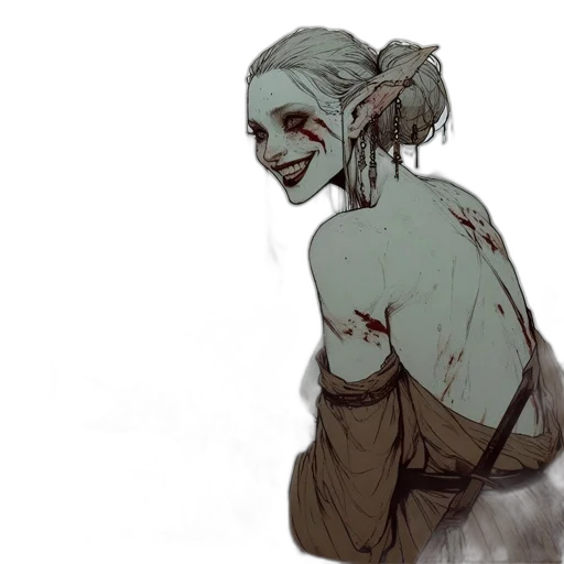 creature, mask, face, concept art transparent PNG cut-out