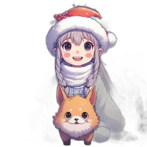 hat, creature, animal, staff transparent PNG cut-out