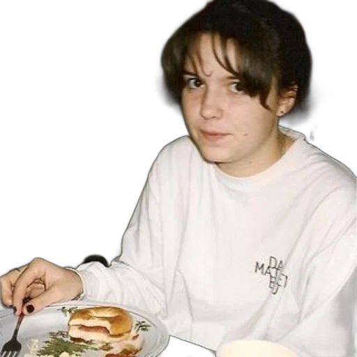 food, face, jacket, staff transparent PNG cut-out