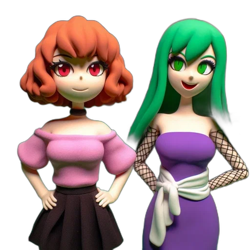 dress, 3d render, concept art, cartoon transparent PNG cut-out