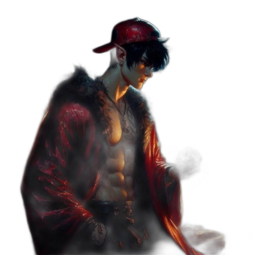 jacket, dragon, concept art, fantasy art transparent PNG cut-out