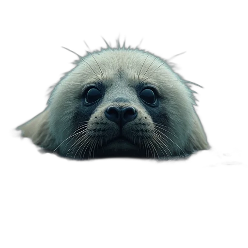 animal, creature, face, hair transparent PNG cut-out