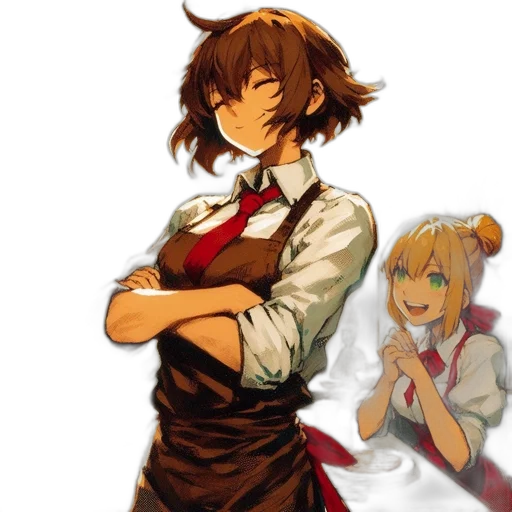 staff, dress, weapon, jacket transparent PNG cut-out