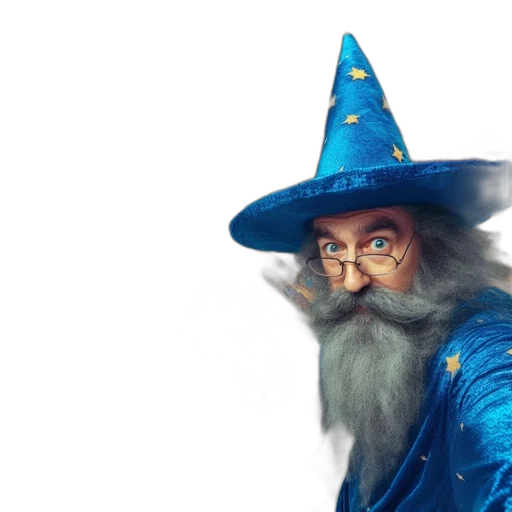 hat, staff, mask, face transparent PNG cut-out