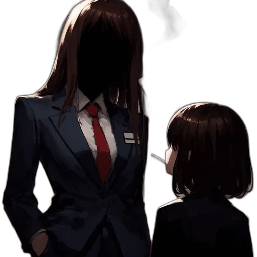 jacket, mask, staff, face transparent PNG cut-out
